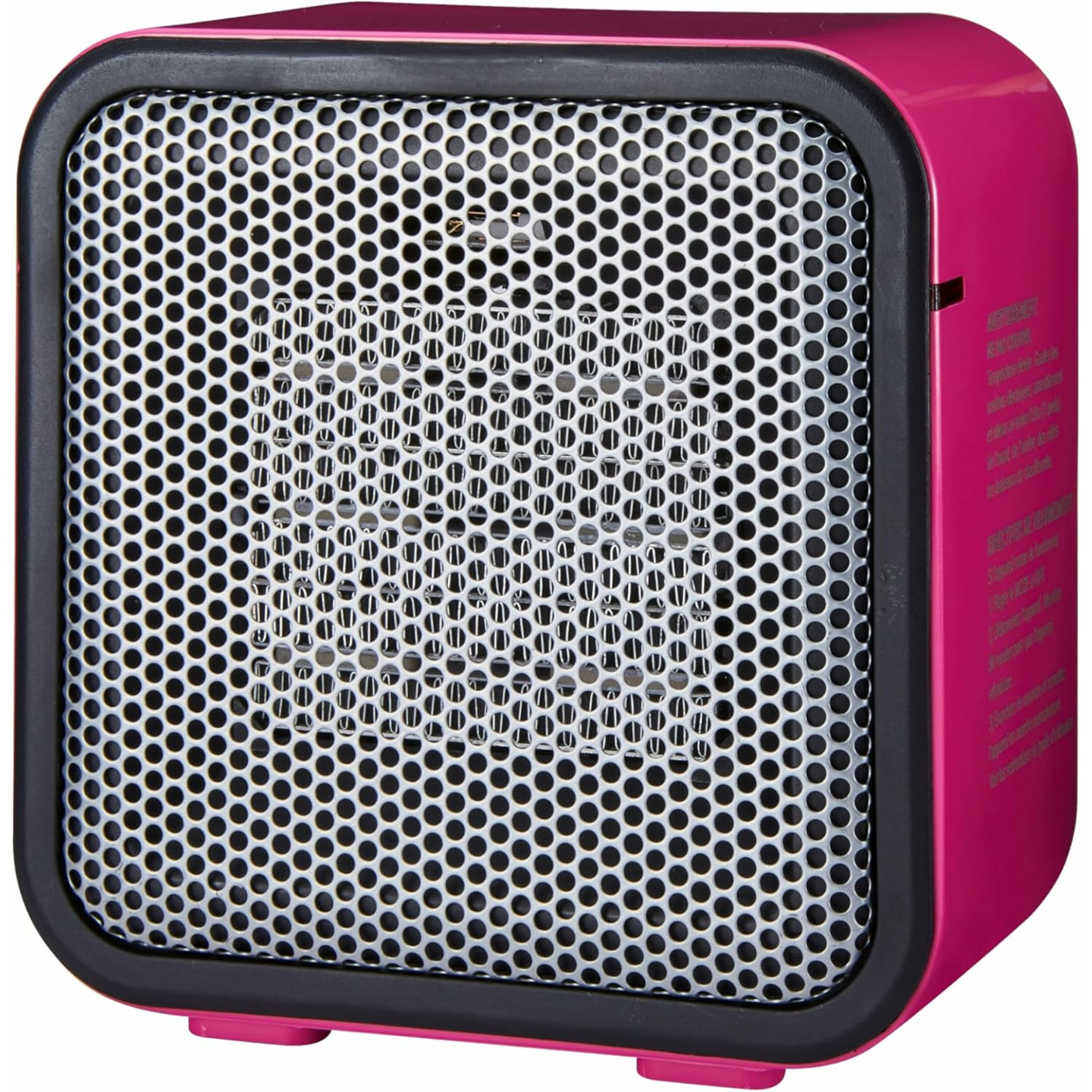 500-Watt Pink Mini Ceramic Indoor Space Heater