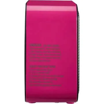 500-Watt Pink Mini Ceramic Indoor Space Heater