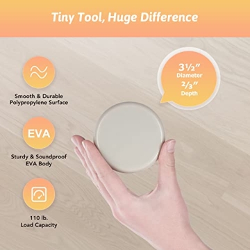 CO-Z 8 Pack Heavy-Duty Furniture Sliders for Easy Moving