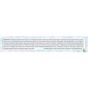 Auromere Ayurvedic Herbal Toothpaste, Fresh Mint - Vegan, Natural, Non GMO, Fluoride Free, Gluten Free, with Neem & Peelu (4.16 oz), 1 Pack