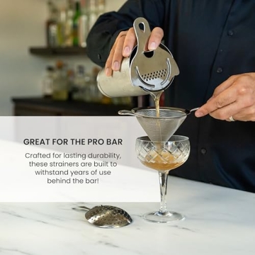 High Quality A Bar Above Cocktail Strainer Set