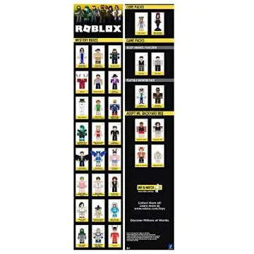 Roblox Celebrity Collection - Series 7 Mystery Figure 6-Pack [Includes 6 Exclusive Virtual Items]