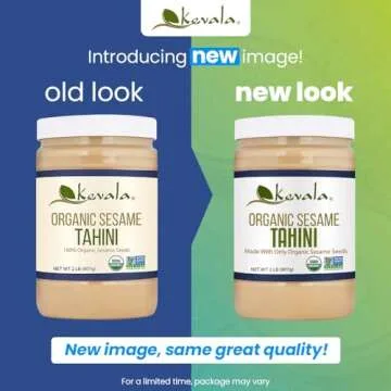 Kevala Organic Sesame Tahini, 32 Ounce