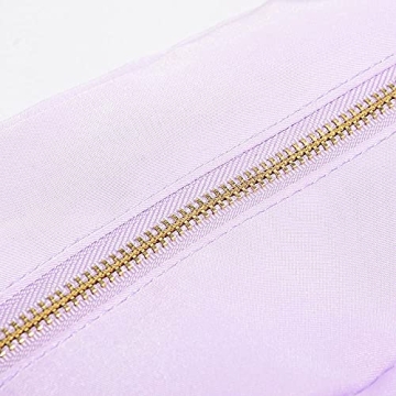 Kaymey Extral Large Cosmetic Bag Makeup Pouch Bag Case, Nylon Travel Set Women Girls (Purple,XL)