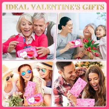 60 PCs Valentine Powder Puff for Face Powder Makeup Puff Soft Sponge for Loose or Pressed Setting Powder Pink Heart Makeup Puff for Valentines Day Boys Girls Toddlers and Kids Party Favor Sets