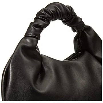 The Drop Women's Addison Soft Volume Hobo Tote Bag Black, One Size