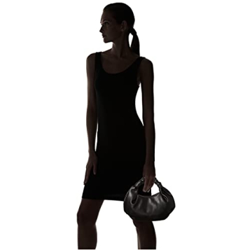 The Drop Women's Addison Soft Volume Hobo Tote Bag Black, One Size