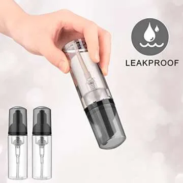 70 Refillable Foam Soap Dispensers for Travel Convenience