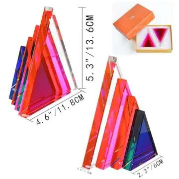 Elegant K9 Crystal Bookends for Decor & Organization