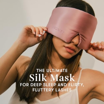 DROWSY Silk Sleep Mask - Lash Protection & Total Blackout