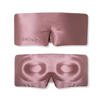 DROWSY Silk Sleep Mask - Lash Protection & Total Blackout