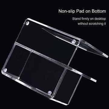 MaxGear Durable Acrylic Napkin Holder for Home & Office