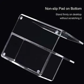 MaxGear Durable Acrylic Napkin Holder for Home & Office