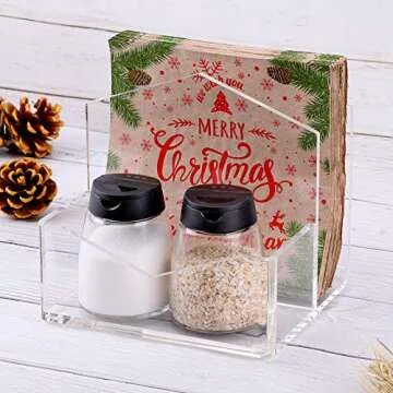MaxGear Durable Acrylic Napkin Holder for Home & Office