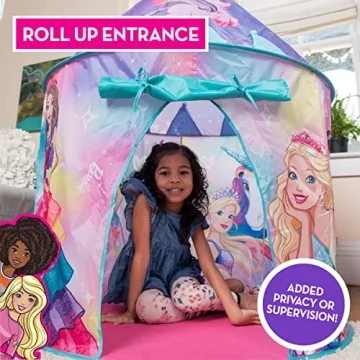 Barbie Princess Castle Tent for Kids - Easy Pop Up Fun!
