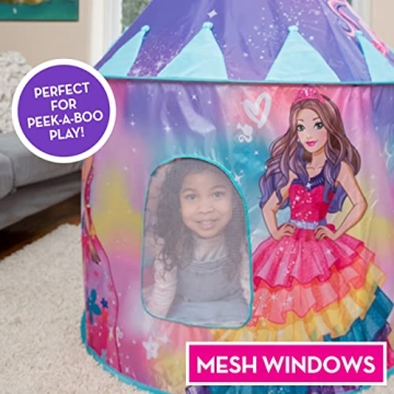 Barbie Princess Castle Tent for Kids - Easy Pop Up Fun!