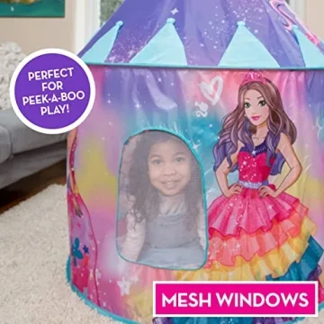 Barbie Princess Castle Tent for Kids - Easy Pop Up Fun!