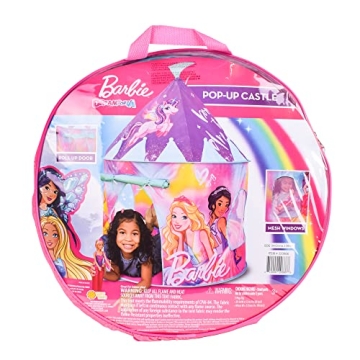 Barbie Princess Castle Tent for Kids - Easy Pop Up Fun!
