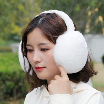 JIANWEI Foldable Ear Muffs for Winter Skiing - Stylish & Warm