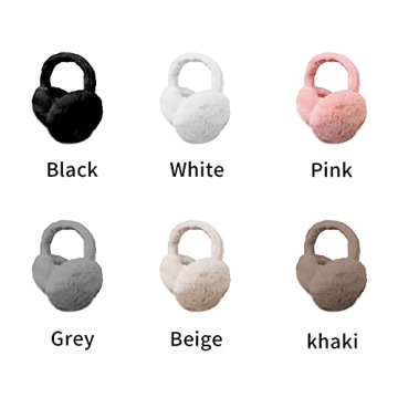 JIANWEI Foldable Ear Muffs for Winter Skiing - Stylish & Warm