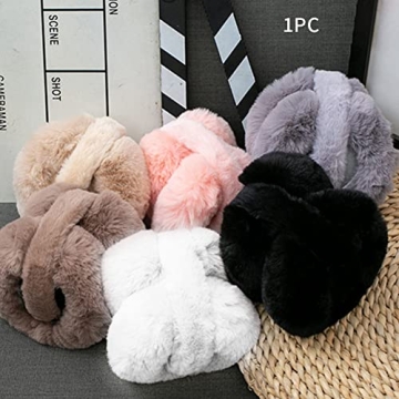 JIANWEI Foldable Ear Muffs for Winter Skiing - Stylish & Warm