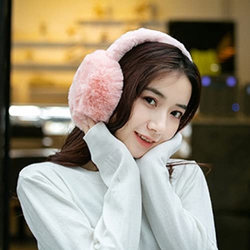 JIANWEI Foldable Ear Muffs for Winter Skiing - Stylish & Warm