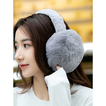 JIANWEI Foldable Ear Muffs for Winter Skiing - Stylish & Warm