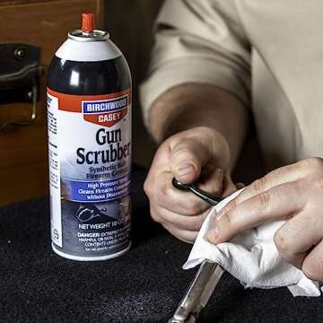 Birchwood Casey Gun Scrubber - Fast Evaporating Cleaner 10oz Spray