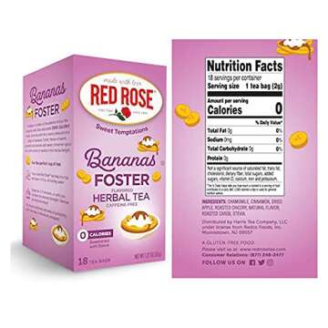 Red Rose Sweet Temptations Bundle! Enjoy 6 Delicious Herbal Tea Flavors!