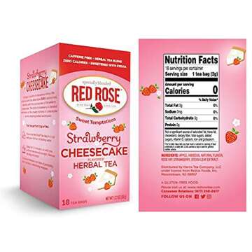 Red Rose Sweet Temptations Herbal Tea Bundle - 6 Flavors