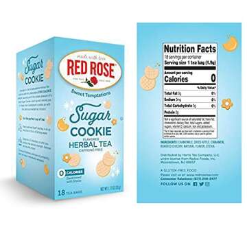 Red Rose Sweet Temptations Herbal Tea Bundle - 6 Flavors