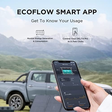 EcoFlow Delta Pro Solar Generator with 400W Panel