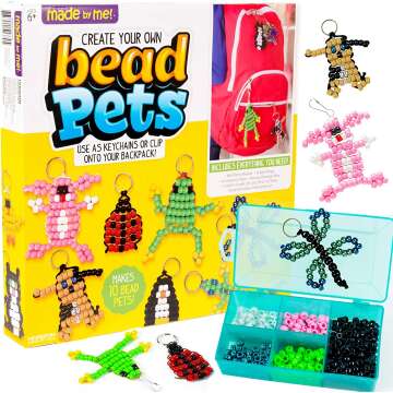 Create Your Own Bead Pets Craft Kit - 600+ Pieces