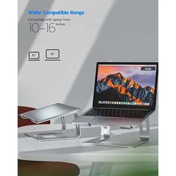 Nulaxy C3: Ergonomic Laptop Stand for Ultimate Comfort