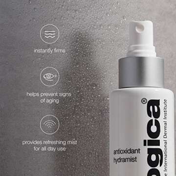 Dermalogica Antioxidant Hydramist Toner Anti-Aging Toner Spray for Face that helps Firm and Hydrate Skin - For Use Throughout the Day, 5.1 Fl Oz