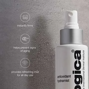 Dermalogica Antioxidant Hydramist Toner Anti-Aging Toner Spray for Face that helps Firm and Hydrate Skin - For Use Throughout the Day, 5.1 Fl Oz