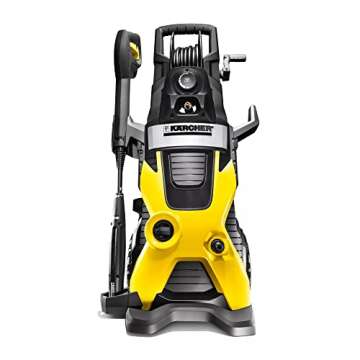 Kärcher K5 Premium Electric Pressure Washer 2000 PSI - with Vario Power & Dirtblaster Wands, Pressurized Hose Reel - 1.4 GPM