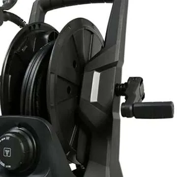 Kärcher K5 Premium Electric Pressure Washer 2000 PSI - with Vario Power & Dirtblaster Wands, Pressurized Hose Reel - 1.4 GPM