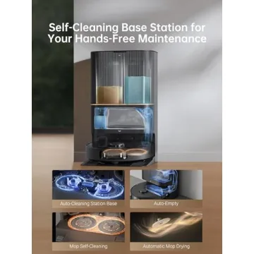 Dreame X30 Ultra Robot Vacuum and Mop Combo with Smart Features