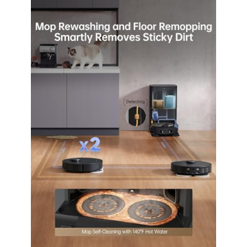 Dreame X30 Ultra Robot Vacuum and Mop Combo with Smart Features