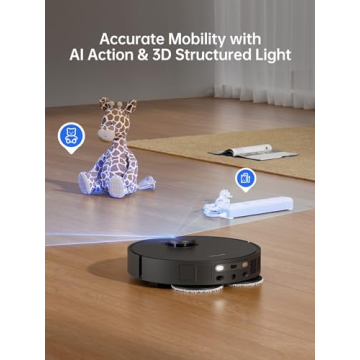 Dreame X30 Ultra Robot Vacuum and Mop Combo with Smart Features