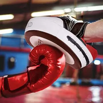 DEFY Gel Padded Punch Mitts for Boxing & Kickboxing Training