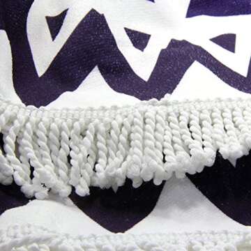 cckiise Round Mandala Tapestry Indian Wall Hanging Beach Throw Towel Yoga Mat sunscreen shawl wrap s...