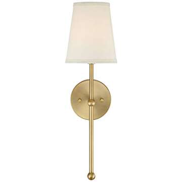 Possini Euro Design 21" Wall Sconce in Brass Finish