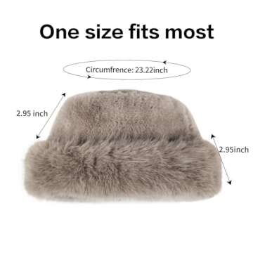 Chic HH HOFNEN Winter Bucket Hat for Style and Warmth