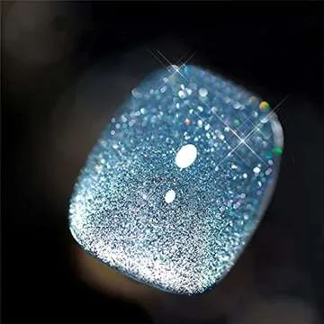 VERONNI Reflective Diamond Cat Eye Nail Polish for Stunning Looks