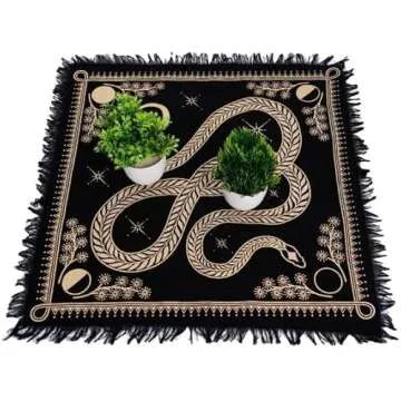 Elegant ASAV Tarot Altar Cloth for Home Decor