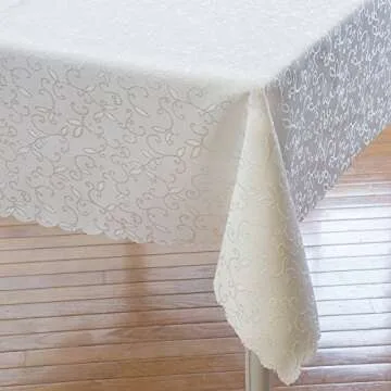 Elegant AHOLTA DESIGN Thanksgiving Tablecloth - 70"x70"