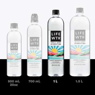 LIFEWTR Premium Hydration Water with Electrolytes 1L Pack