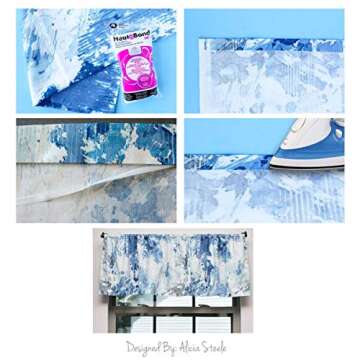 HeatnBond Hem Iron-On Adhesive Variety Pack: No-Sew Solution for All Fabrics